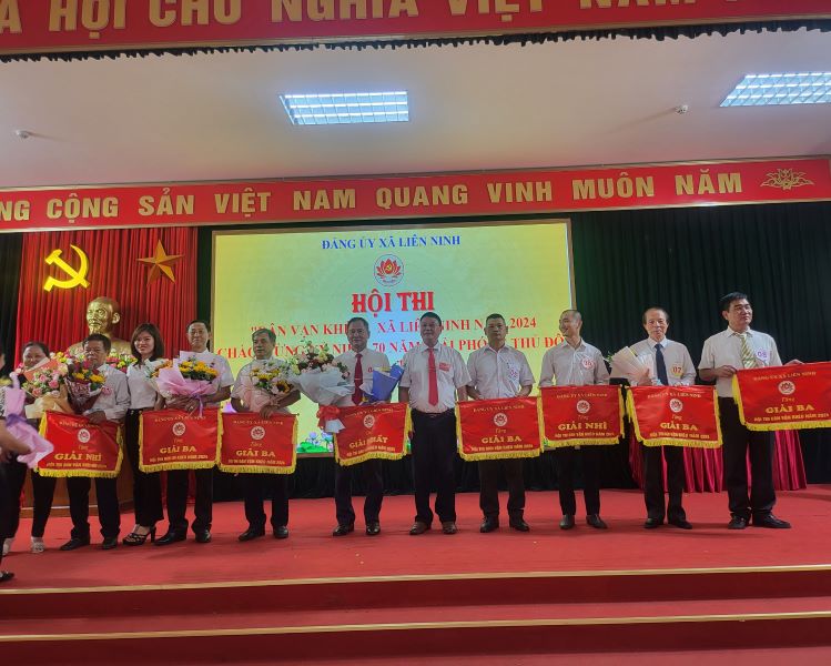 ĐẢNG ỦY XÃ LIÊN NINH TỔ CHỨC THÀNH CÔNG HỘI THI “DÂN VẬN KHÉO” NĂM 2024